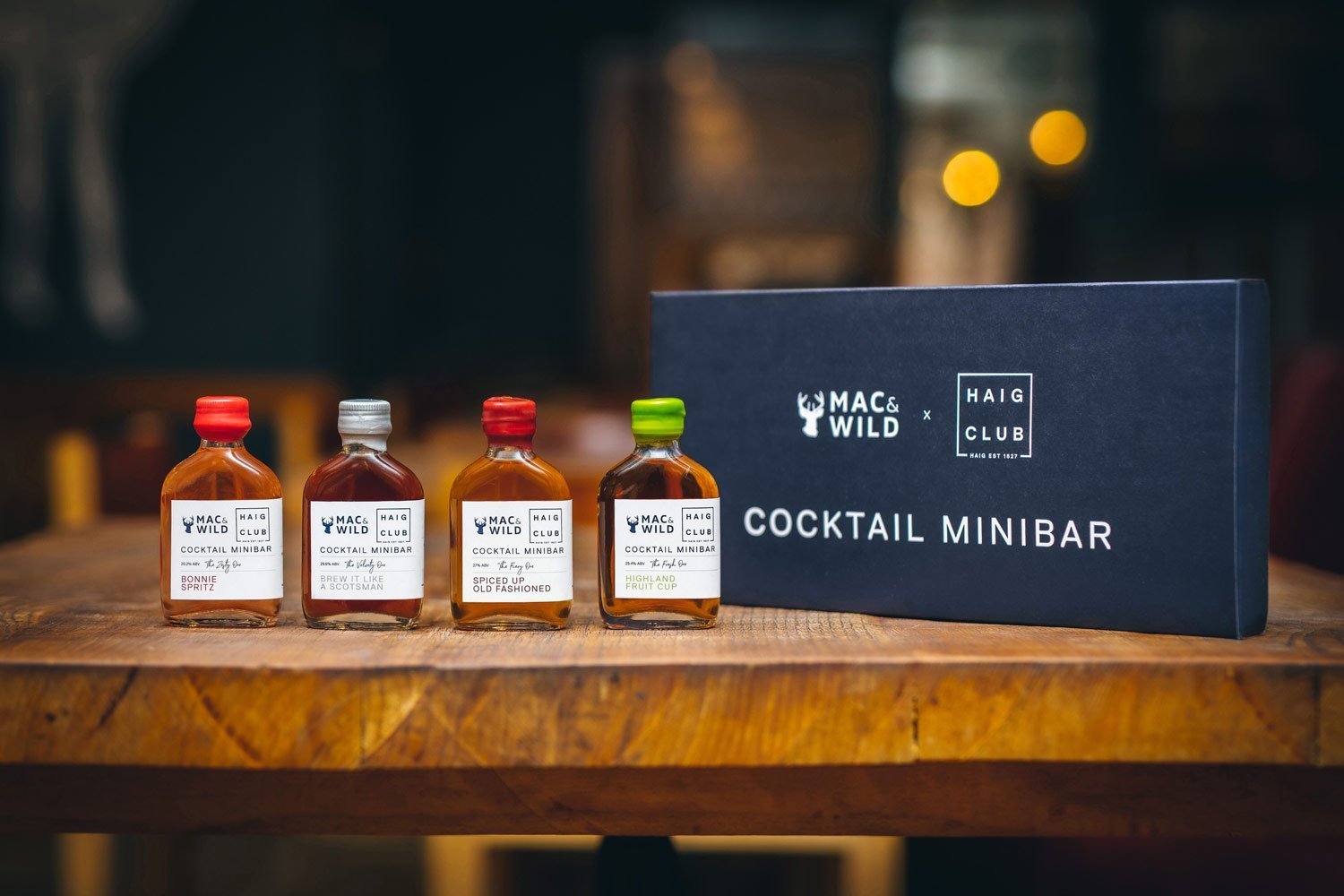 Haig Club x Mac & Wild Cocktail Minibar - Mac & Wild